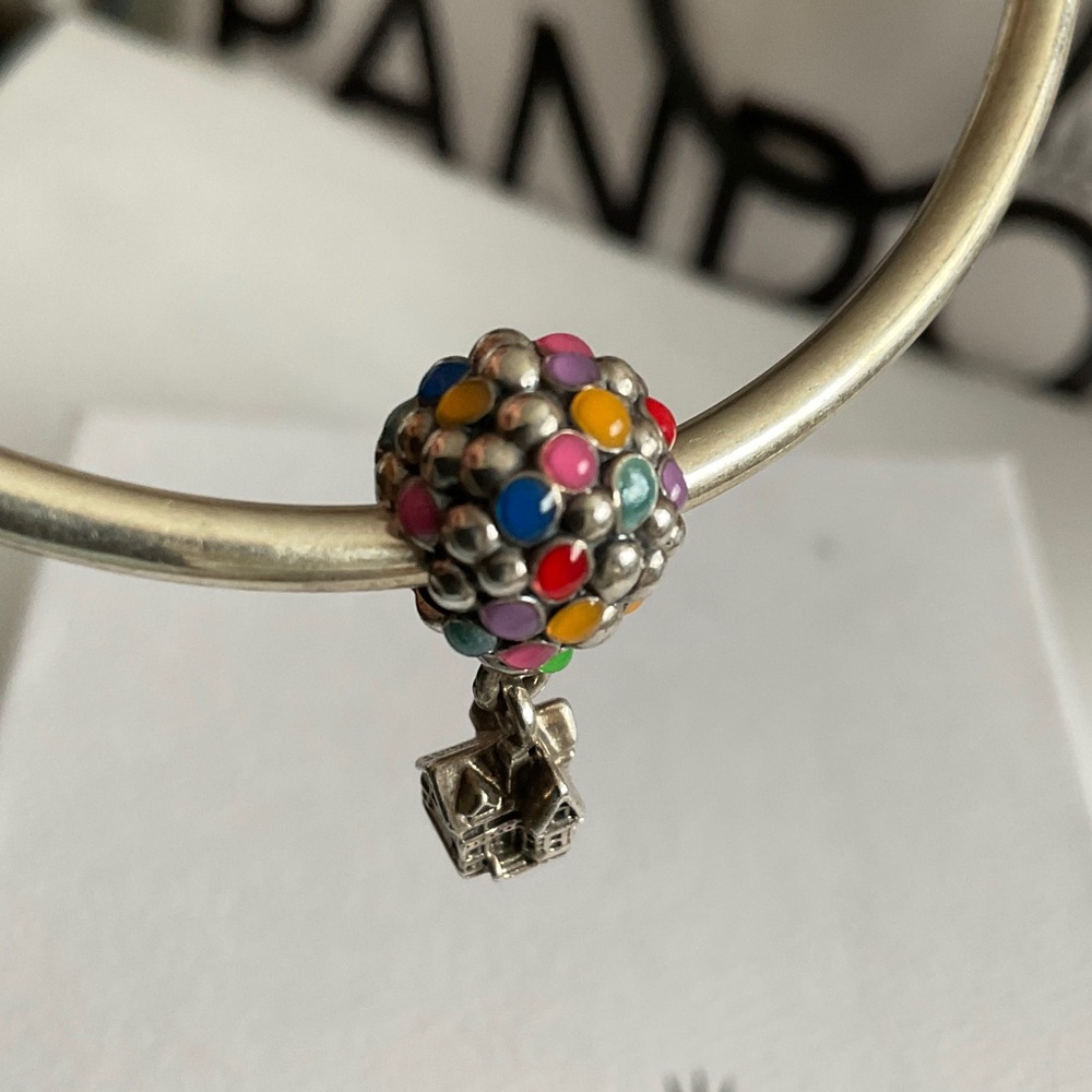 Pandora Disney Pixar Upstairs House & Balloons Charm - Picture 4 of 6